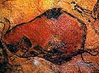 Felsbild aus der Höhle von Lascaux, Frankreich